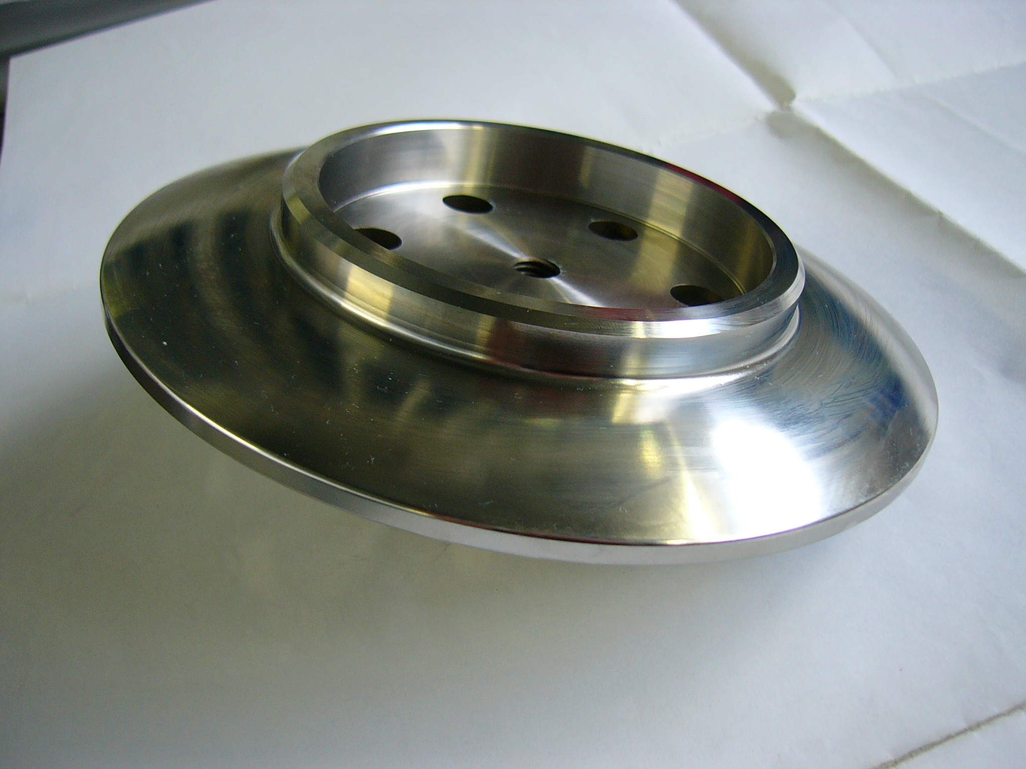 Hardened steel wheelo