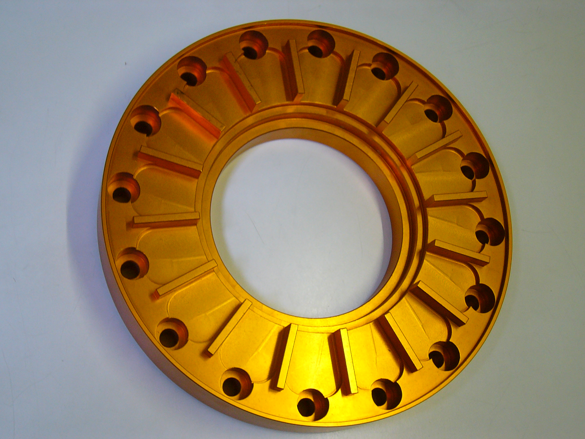 coated steel flange