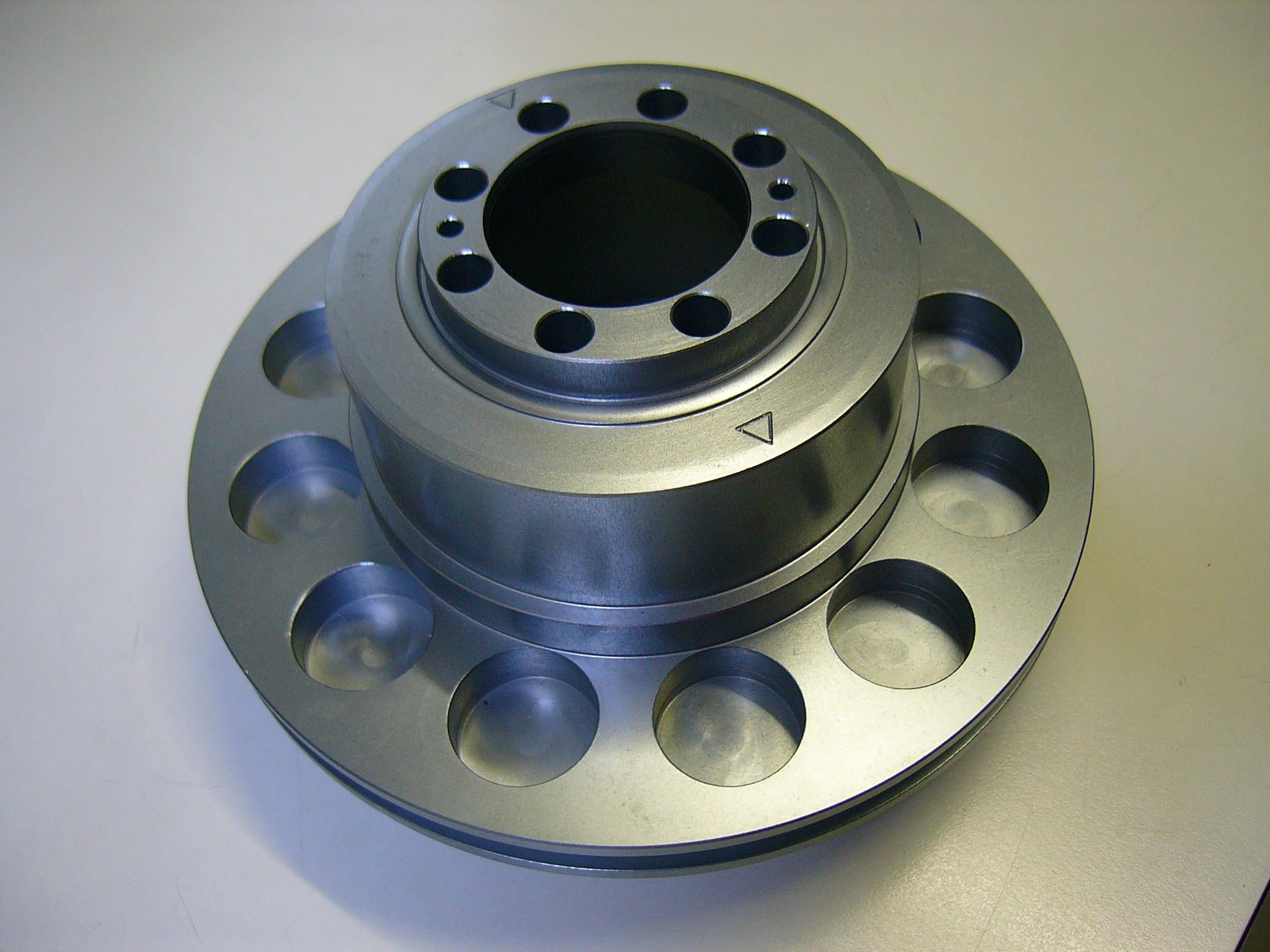 coated steel flange